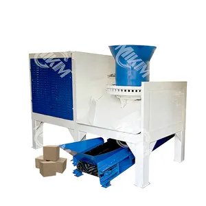 Plastik-RDF-Abfall-Derivat-Kraftstoff-Würfel-Bricket-Pressmaschine Feststoffpellet-Herstellungsmaschine für Abfallrecycling
