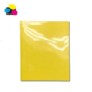 Hot bán <span class=keywords><strong>handmade</strong></span> Glossy nhiều lớp 3 prongs hai túi giấy tập tin thư mục - Product Image 3