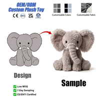 Jouets en peluche doux et mignons au design moderne pour bébé, peluches personnalisées, créez votre propre marque de peluches pour enfant