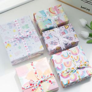 Hot Sale 50x70cm Disposable Coated Silicone Virgin <b>Roll</b> <b>Birthday</b> Gift <b>Wrapping</b> <b>Paper</b> - Product Image 5