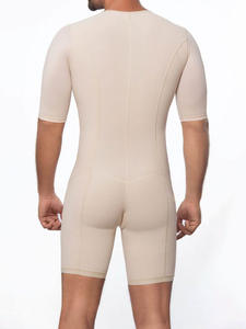 Dropshipping Thermique et Respirant Mens Full Body Shapewear Collants Haute Compression Body Colombien Shapewear pour Hommes - Product Image 3