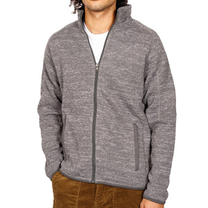 Chaqueta de lana para hombre con cierre completo de cremallera y cuello alto para una protección adicional del cuello durante los deportes de invierno y las salidas de fin de semana - Product Image 3