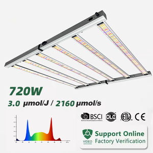 Thương mại trong nhà Samsung lm301h lm281b + thủy canh 720W LED nhà máy phát triển đèn quang phổ đầy đủ - Product Image 1