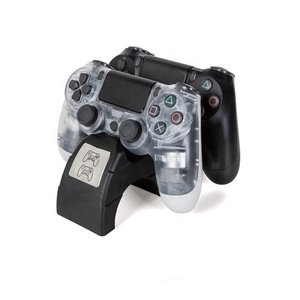 SYYTECH Controlador de juegos inalámbrico <span class=keywords><strong>Joystick</strong></span> Soporte de carga dual USB para Playstation 4 <span class=keywords><strong>PS4</strong></span> <span class=keywords><strong>Cargador</strong></span> Base Gamepad Accesorios - Product Image 6