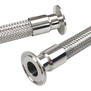 304/316ステンレス鋼製スムーズフレキシブル編組金属高品質フランジ接続配管ホース - Product Image 4