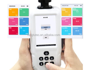 Estación meteorológica portátil de alta precisión, monitor meteorológico móvil mini, estación meteorológica con pantalla LCD portátil - Product Image 2