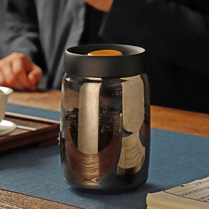 Hũ thủy tinh đựng hoa cần sa <span class=keywords><strong>CBD</strong></span> Vacare có nắp chân không, kín khí, bảo quản <span class=keywords><strong>CBD</strong></span> với lớp phủ UV giúp giữ tươi lâu hơn - Product Image 4