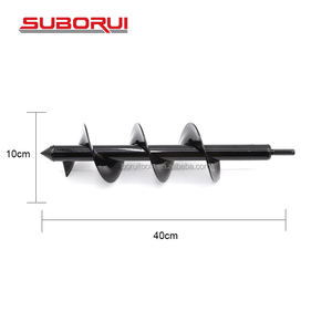 Suborui 8cm 10cm vườn Khoan lỗ trồng xoắn ốc khoan <span class=keywords><strong>bit</strong></span> cho vườn nhà máy lỗ Digger trồng - Product Image 3