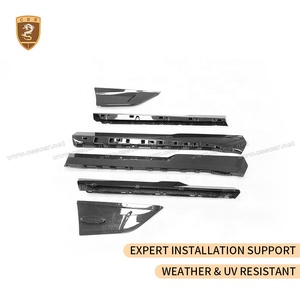 Faldones Laterales de Fibra de Carbono Seca Estilo MSY para Lamborghini Revuelto 2024-2026 - Product Image 4