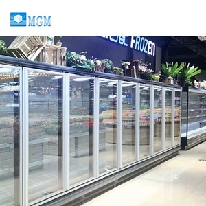 Refrigerador Comercial de Cuatro Puertas para Supermercado -22 ℃ ~-18 ℃   Exhibidor Refrigerador de Temperatura Única para Exhibición de Alimentos Congelados - Product Image 3