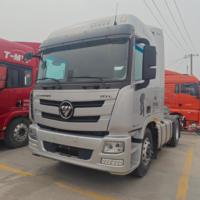 Truk Traktor Bekas Foton AUMAN GTL 10 Roda 4x2 Euro 6 Setir Kiri Transmisi Otomatis AMT Diesel Tugas Berat Kamera Belakang