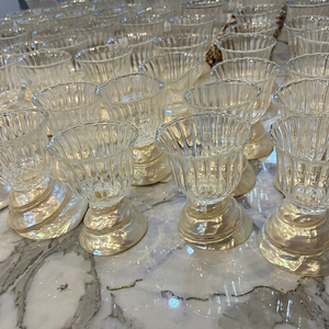 Vasos de Vino de Vidrio Hechos a Mano al por Mayor, Ligeros, Reutilizables, Fáciles de Limpiar, con Diseño de Concha de Caracola, Capacidad de 20-100 ml - Product Image 1