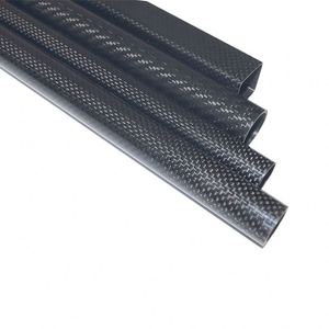 Tubo de Fibra de Carbono en Forma de Ala Personalizado SHENYU, Tubo de Carbono en Forma de Ala con Superficie Mate Diagonal 3k - Product Image 6