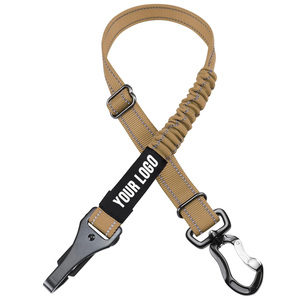 <span class=keywords><strong>Ceinture</strong></span> de sécurité <span class=keywords><strong>pour</strong></span> <span class=keywords><strong>chien</strong></span> en nylon réglable avec logo personnalisé, 3-en-1, <span class=keywords><strong>ceinture</strong></span> de siège <span class=keywords><strong>pour</strong></span> <span class=keywords><strong>chien</strong></span> robuste avec bungee - Product Image 4