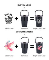 Tasses à café isolées OEM ODM intérieur extérieur 304 sous vide en acier inoxydable 16oz