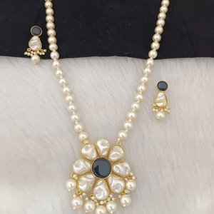 Ensemble de collier pendentif en bronze antique fait à la main bijoux de mode en pierre personnalisés pour les mariages fêtes fiançailles anniversaires - Product Image 1