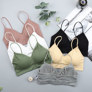 Elastic Gathering Bralette Push up <b>Bra</b> Summer Anti-light Korean Style Wild <b>Bra</b> Tube Top Sexy No Rims <b>Bra</b> - Product Image 6