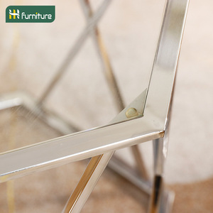Transparent <b>glass</b> coffee <b>table</b>/<b>side</b> <b>table</b>/coffee <b>table</b> for home living room sofa/irregular coffee <b>side</b> <b>table</b>/<b>table</b>/European - Product Image 1