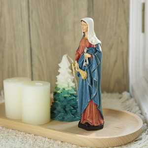 Statue Religiose Cattoliche in Resina Fatima Vergine Maria Ornamenti Religiosi Fatti a Mano Madonna da Cucina - Product Image 3