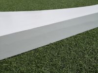 Planche de départ pour lancer du balleau, équipement d'athlétisme de compétition professionnelle, durable, à design incurvé, pour stade