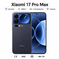 Smartphone Xiaomi 17 Pro Max 5G, Snapdragon 8 Elite Gen 5, appareil photo Leica 200MP, double écran, 7500mAh, 6,9'' 2K AMOLED, débloqué