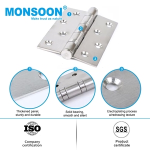 Accessorio Hardware cerniera a filo <span class=keywords><strong>per</strong></span> porta a molla ad angolo tondo <span class=keywords><strong>per</strong></span> finestra <span class=keywords><strong>in</strong></span> metallo <span class=keywords><strong>in</strong></span> <span class=keywords><strong>ferro</strong></span> <span class=keywords><strong>in</strong></span> acciaio inossidabile 304 <span class=keywords><strong>per</strong></span> porta <span class=keywords><strong>in</strong></span> legno - Product Image 2
