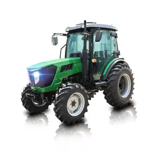 Multifunctional agriculture tractors with front end loader traktor 4x4 mini farm 4wd compact tractor for wholesales