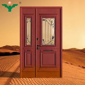 Principale in alluminio di sicurezza porta di casa con striscia di alluminio - Product Image 2