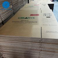 Scatole di Cartone Ondulato a 5 Strati Resistenti, Riciclabili, Robuste, Marroni, per Spedizioni, Esposizioni, Alimentari e Postali