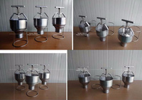 Machine manuelle de distributeur de pâte de fabricant de beignet d'entonnoir de beignet d'acier inoxydable