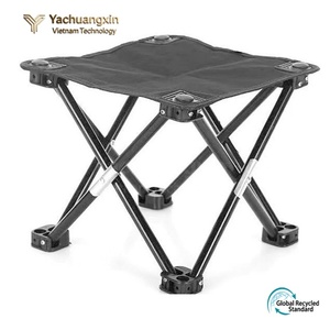 Folding Outdoor Camping <b>Stool</b> Square Aluminum Frame Oxford Fabric <b>Portable</b> Minimalist Design Casual Style - Product Image 6