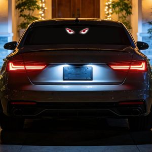 Nouvelle Lampe LED Décorative Sans Fil à Énergie Solaire Effet « Demon Eye » pour Voiture 2026 – Lumière d'Ambiance pour Vitre Arrière Disponible en Quatre Couleurs - Product Image 4