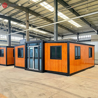 Maison conteneur modulaire préfabriquée résistante au froid pour l'hiver au Canada, kit de maison miniature extensible, maison conteneur d'expédition