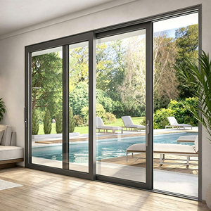Portes coulissantes à double vitrage AS2047 Australie pour balcon, véranda extérieure, portes horizontales à double vitrage, portes coulissantes pour <span class=keywords><strong>patio</strong></span> - Product Image 2