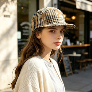 Gorra de Béisbol Unisex Ajustable de 7 Paneles con Visera Plana, Gorra Deportiva para Exteriores, Gorra de Béisbol Moderna e Informal con Estampado Personalizado de Fábrica - Product Image 2
