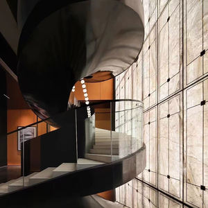 Top Quality Best seller naturale Ultra sottile 2mm ardesia traslucida flessibile pietra di marmo naturale impiallacciatura per la decorazione del pannello murale - Product Image 5