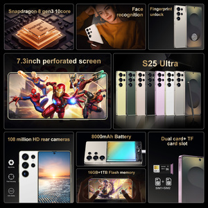 Smartphone S25 Ultra 2026 de Bajo Precio y Alto Rendimiento, Pantalla Completa, 12GB+512GB de Gran Almacenamiento, Doble SIM, Doble Modo de Espera - Product Image 4