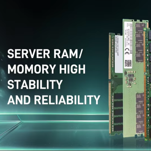 Memoria RAM DDR5 AC239379 64GB DDR5-4800/PC5-38400 RDIMM 288 pines CL4 Dual Rank X4 ECC Módulo de memoria registrada ECC RAM DDR5 - Product Image 1