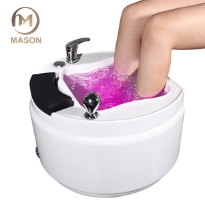 Bassin ergonomique d'hydro-thérapie: conception sans canalisation simplifiée pour les suites <span class=keywords><strong>de</strong></span> pédicure <span class=keywords><strong>de</strong></span> <span class=keywords><strong>salon</strong></span>, les retraites <span class=keywords><strong>de</strong></span> spa à domicile - Product Image 2