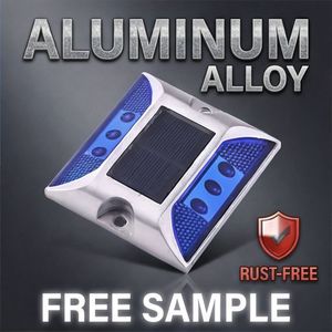 Tachuela Solar de Aluminio Fundido de Alta Resistencia para Control de Tráfico <span class=keywords><strong>en</strong></span> Perímetros de Almacenes - Product Image 1