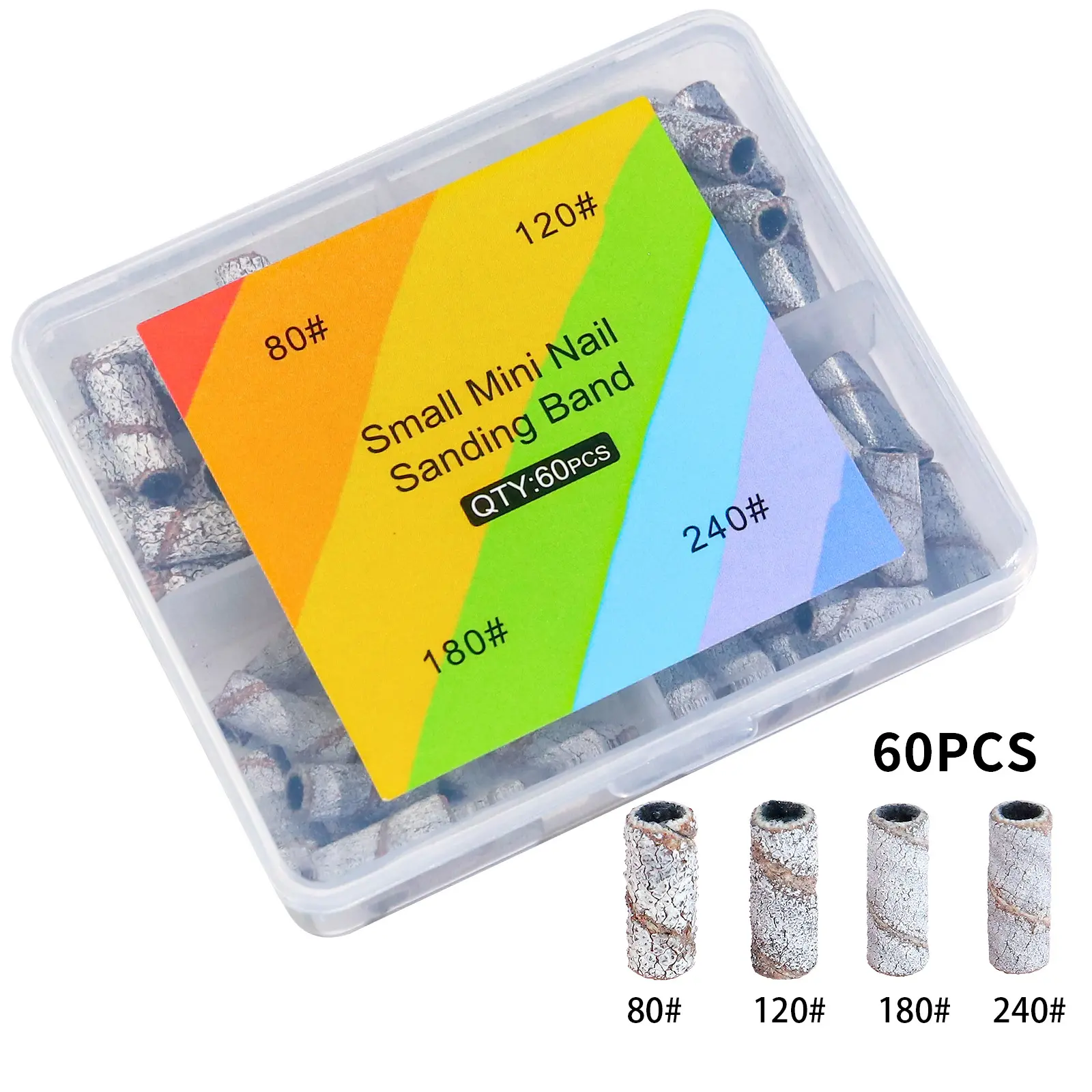 Nagelschleifband Nagelbohrer-Beilegungsstück für Maniküre-Maschine Gel-Polierentfernungs-Maniküre-Werkzeug