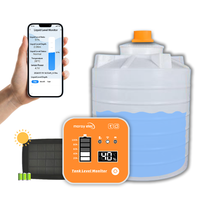 ME201RSP Capteur à ultrasons pour panneau solaire Capteur de surveillance du niveau du réservoir longue distance sans fil Moniteur de niveau de liquide de précision