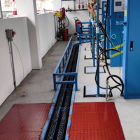 Machine de remplissage semi-automatique de bouteilles de gaz GPL avec pompe à moteur, pesage haute précision, haute productivité, garantie 1 an