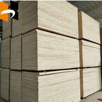 Tablero de bloque laminado con núcleo de madera Falcata Paulownia de 18mm 19mm 30mm 45mm