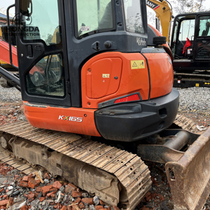 Occasion KUBOTA KX161 6 tonnes Mini pelle sur chenilles utilisé pelle hydraulique KX155/KX163/KX165 à la vente - Product Image 1