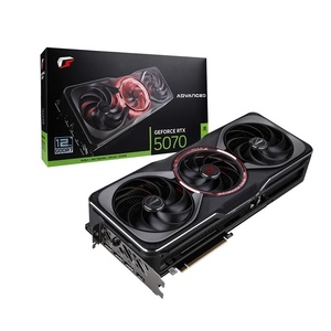 Nouvelle <span class=keywords><strong>carte</strong></span> <span class=keywords><strong>graphique</strong></span> de jeu AI pour ordinateur de bureau IGame GeForce RTX 5070 AD OC 12 Go GDDR 192 bits PCI Express DLSS4 avec refroidissement par ventilateur DP/ - Product Image 1