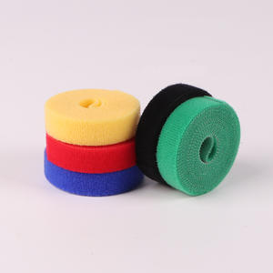 Bridas de nailon ecológicas de doble cara, impermeables, con gancho y bucle, para almacenamiento en el hogar, oficina o aula - Product Image 3