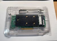 Adaptador de Almacenamiento Externo Broadcom HBA 9400-16e de 16 Puertos, Tri-Modo, 12Gbps SAS SATA NVMe PCIe 3.1 X8, Calidad Confiable, Nuevo