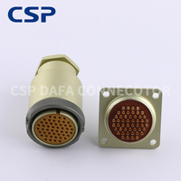 Conector Circular de 50 Pines, Conector Cilíndrico de Alta Temperatura PC-50 Pines