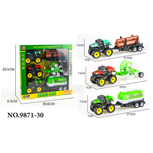 Tracteur jouet à friction avec lumières et son, excellent rapport qualité-prix, idéal pour l'Amérique latine, vente en gros - Product Image 4